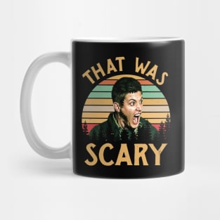 Dean Winchester Supernatural That Was Scary Funny Vintage Retro Mug